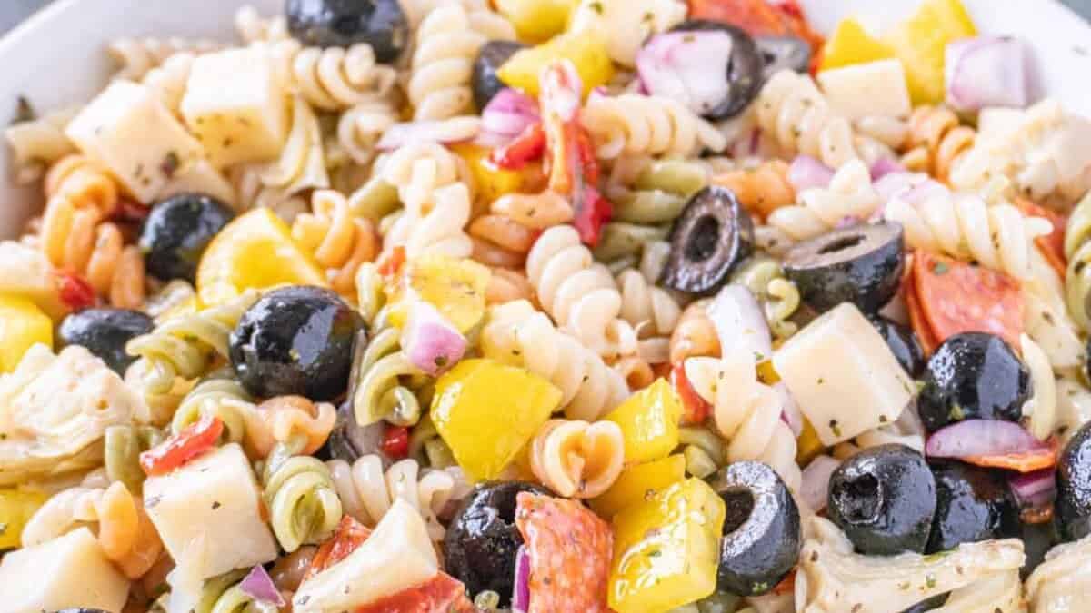 Pepperoni Pasta Salad.