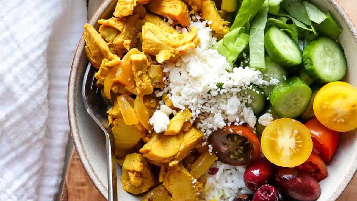 Slow Cooker Chicken Shawarma.