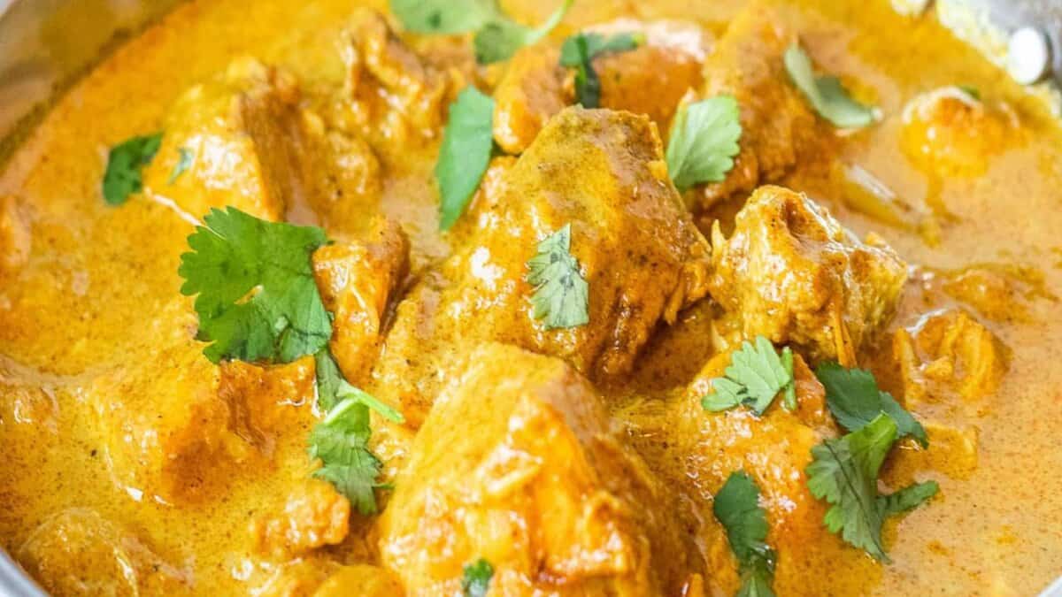 Slow Cooker Indian Butter Chicken.