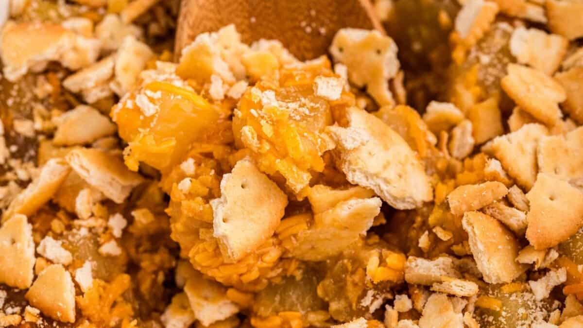 Slow Cooker Pineapple Casserole.