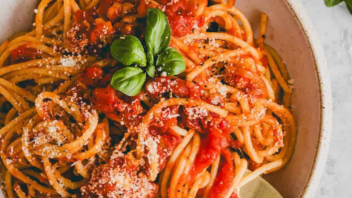 Spaghetti Pomodoro.