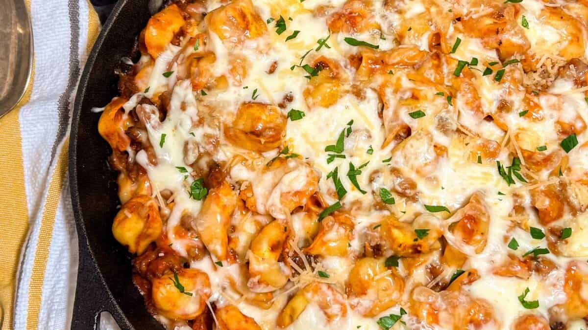 Tortellini with Sausage,