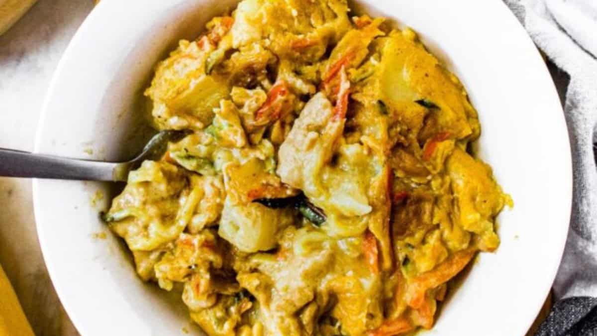 Vegan Squash Casserole.