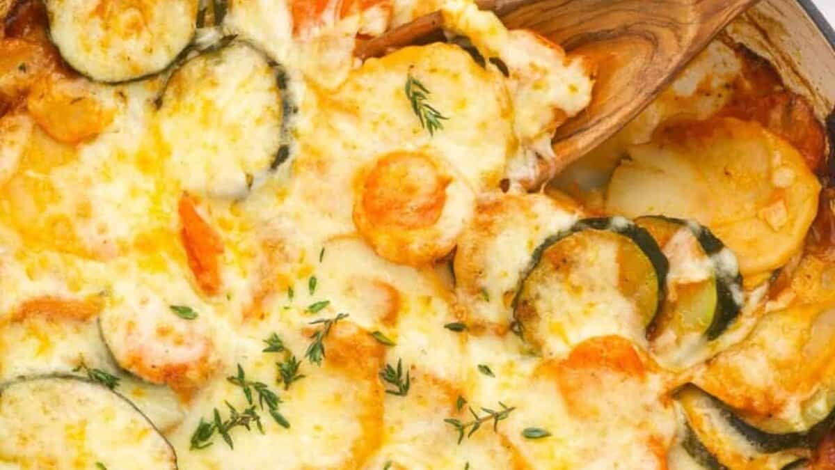 Vegetable Potato Bake.