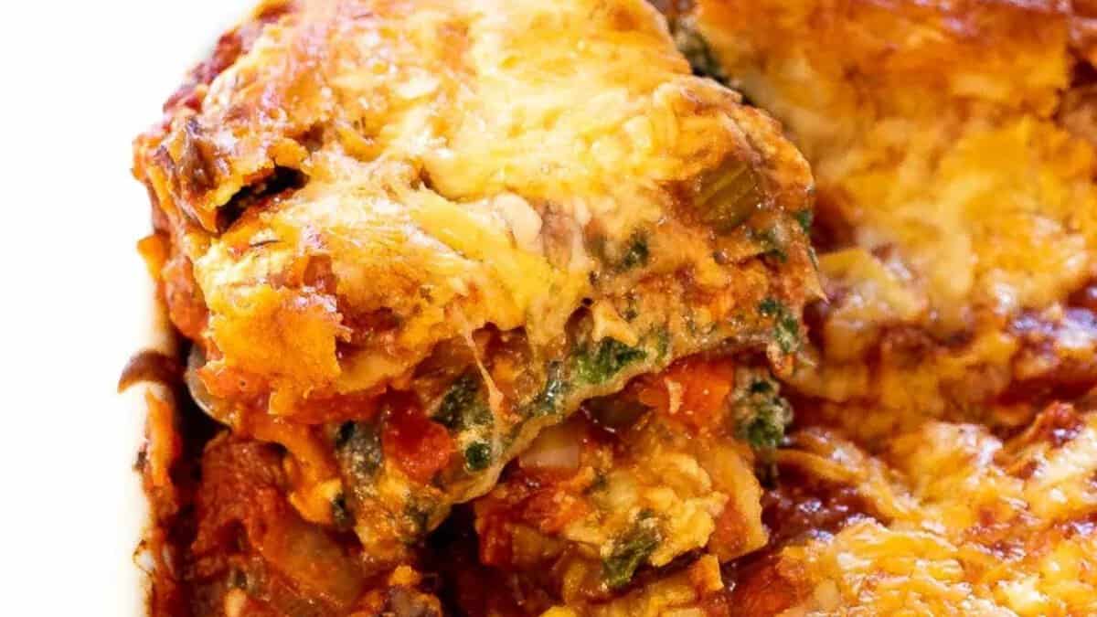 Vegetarian Lasagna.