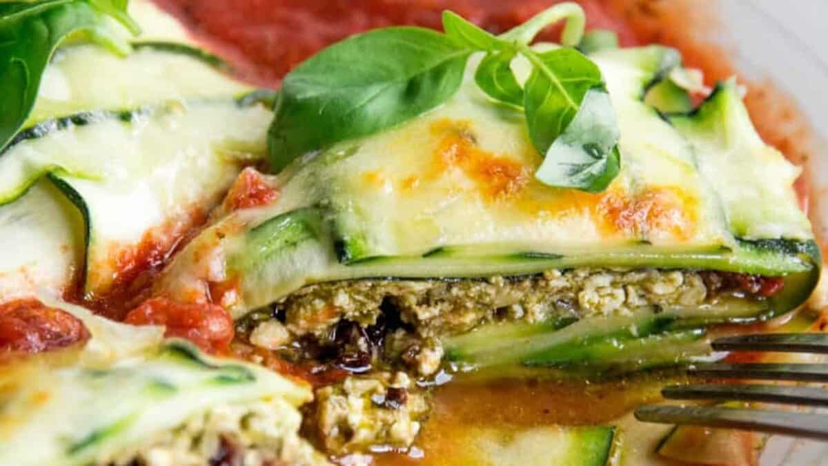 Zucchini Ravioli.