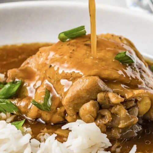 Chicken adobo.