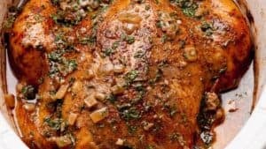 Whole chicken.