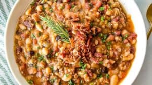 15 bean soup.