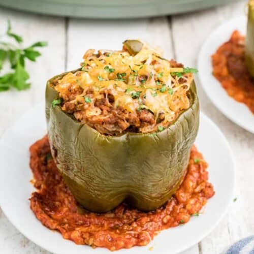 Stuffed peppers.