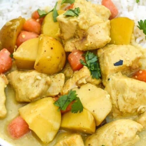 Chicken curry.