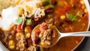 Taco soup.