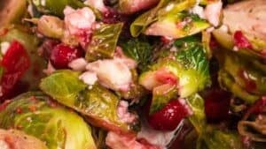 Slow cooked brussels sprouts.