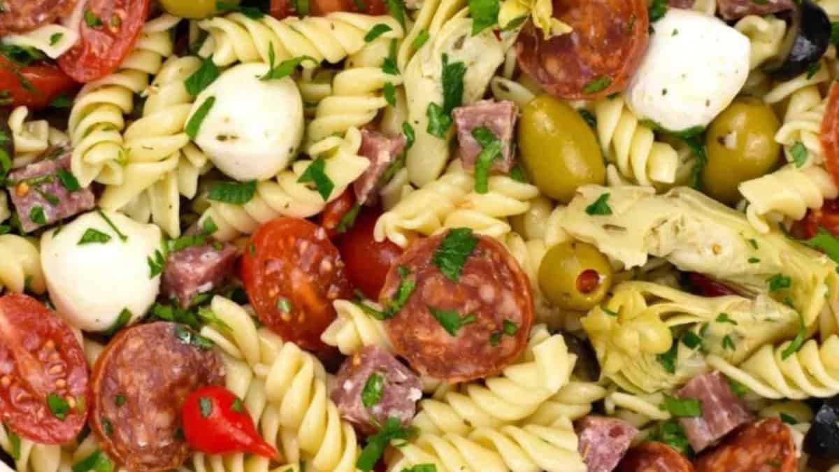 Antipasto Pasta Salad.