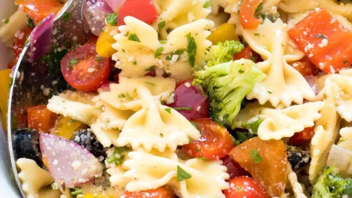 Bow Tie Pasta Salad.