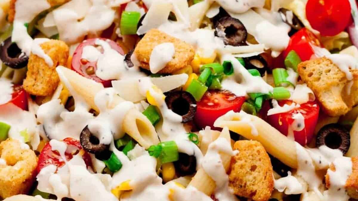 Caesar Pasta Salad.
