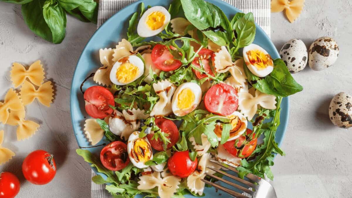 Caprese Pasta Salad.