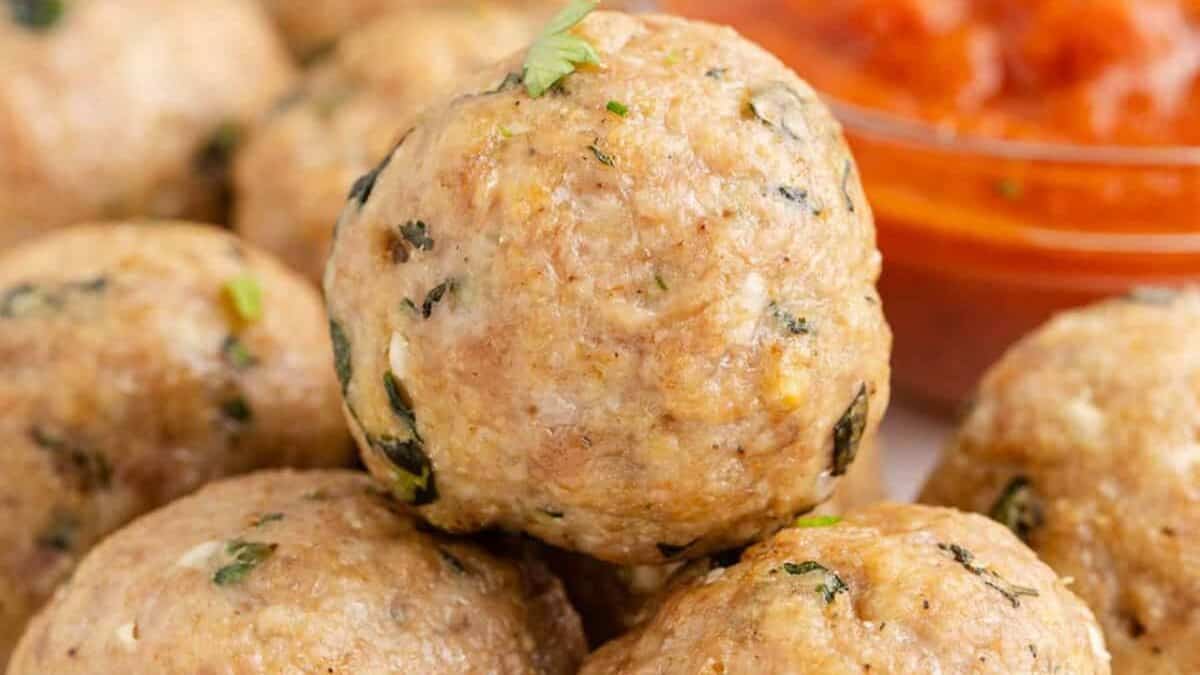 Costco Chicken Meatballs.