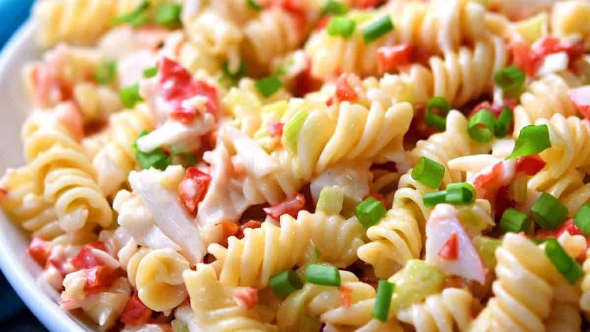 Crab Pasta Salad.
