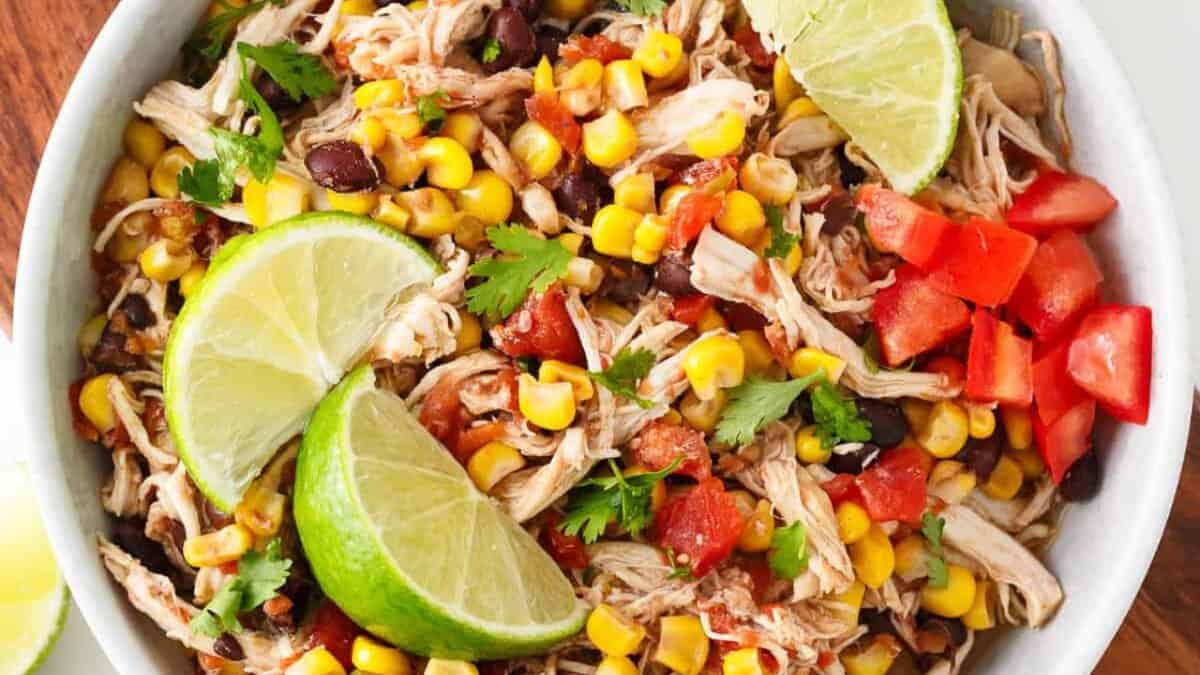 Crockpot Mexican Chicken.