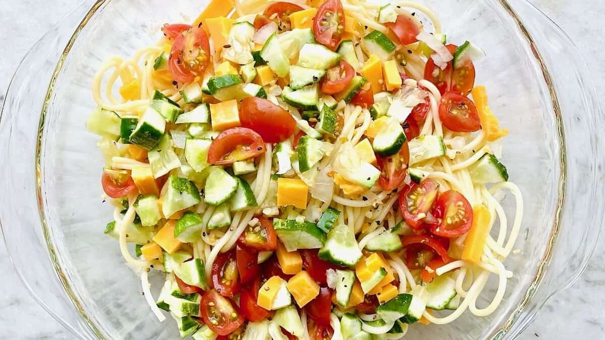 Garden Spaghetti Salad.