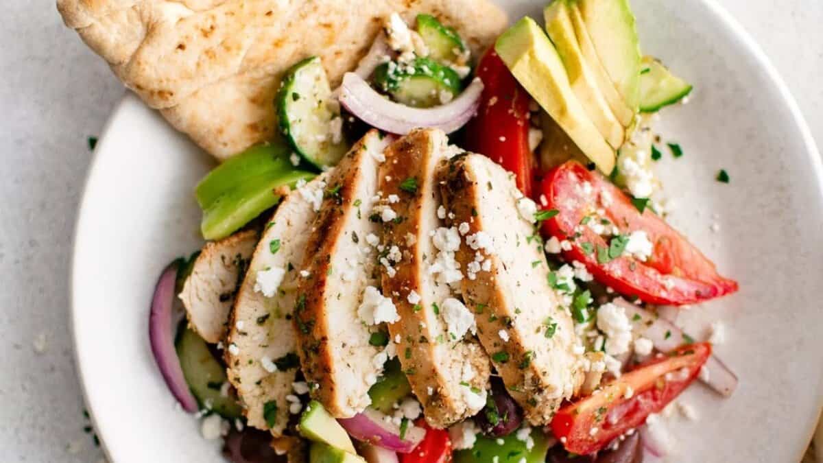 Greek Chicken Salad.
