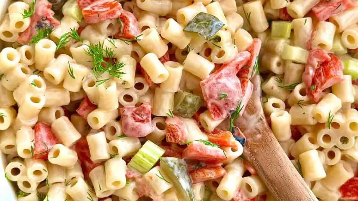 Greek Pasta Salad.