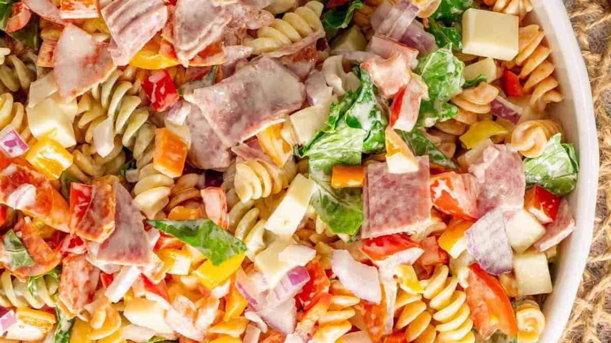 Grinder Pasta Salad.