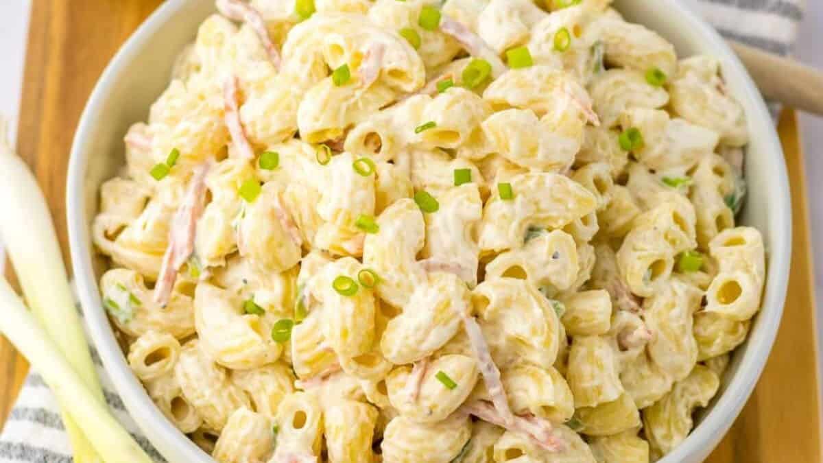 Hawaiian Macaroni Salad.