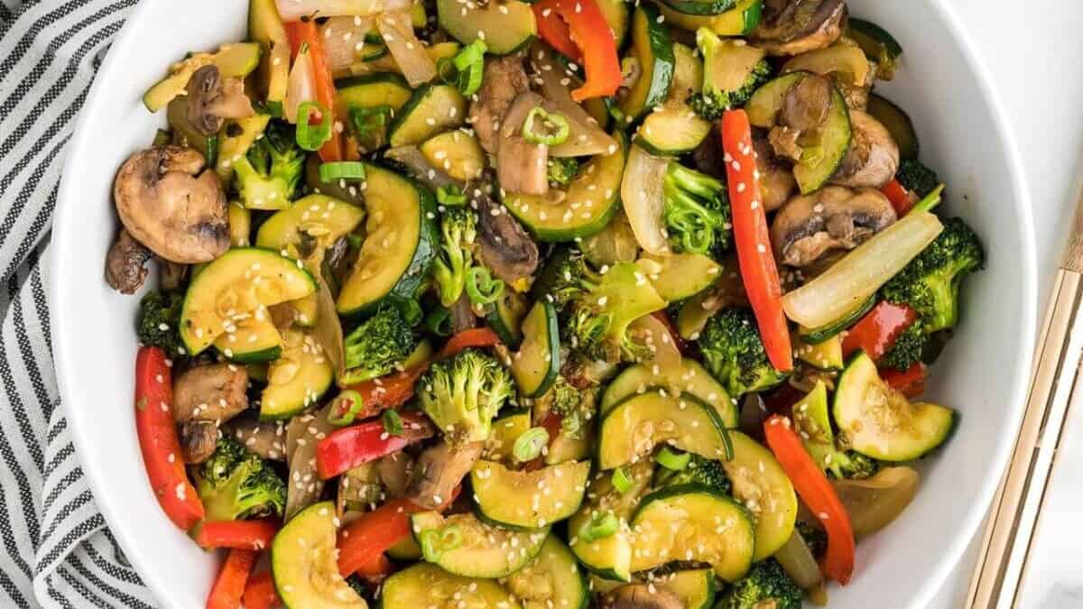 Hibachi Vegetables Recipe (Benihana Copycat).
