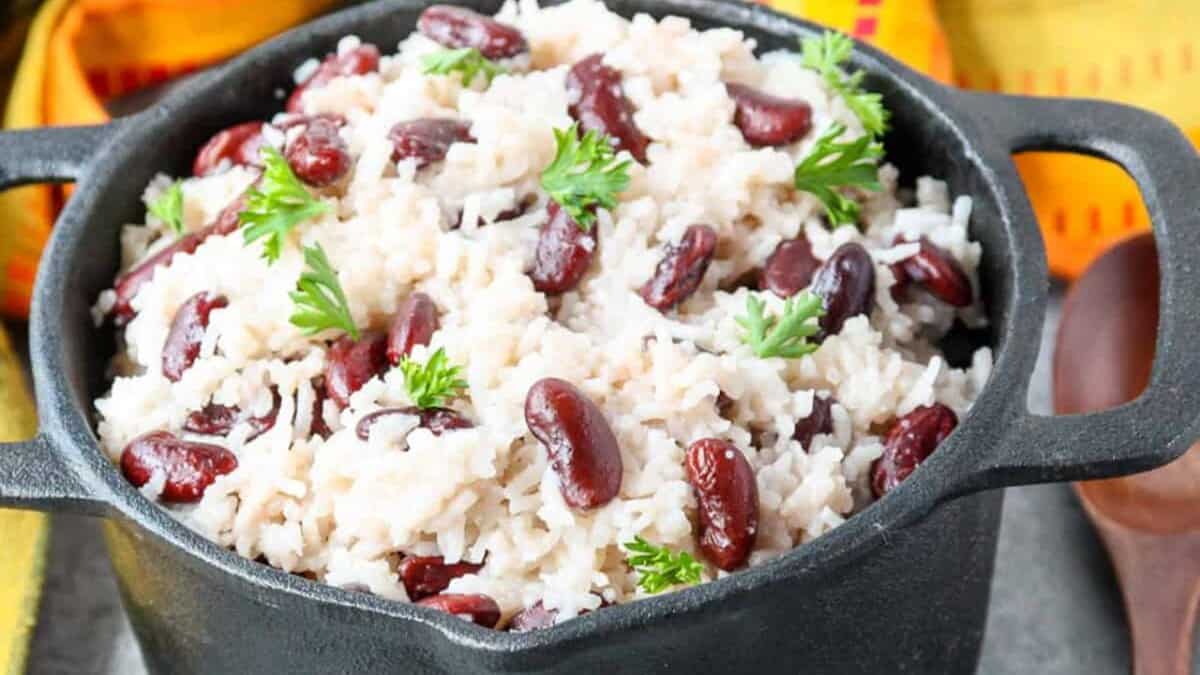 Jamaican Rice and Peas.