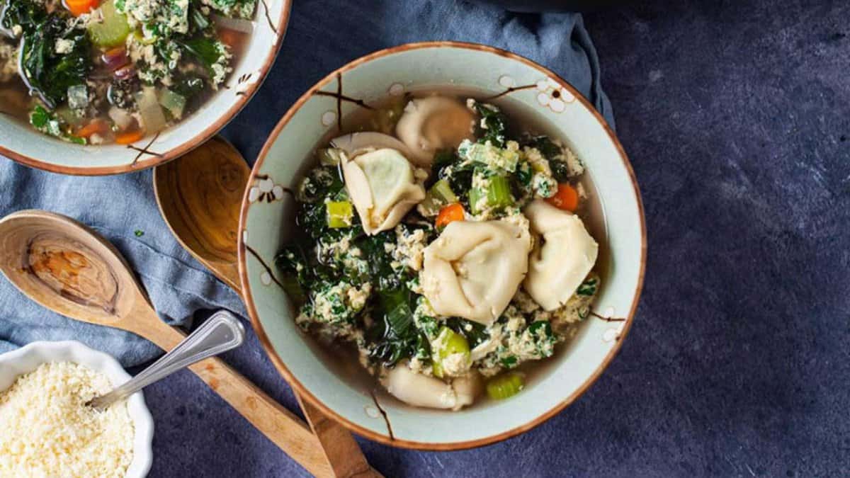 Nourishing Stracciatella Soup.