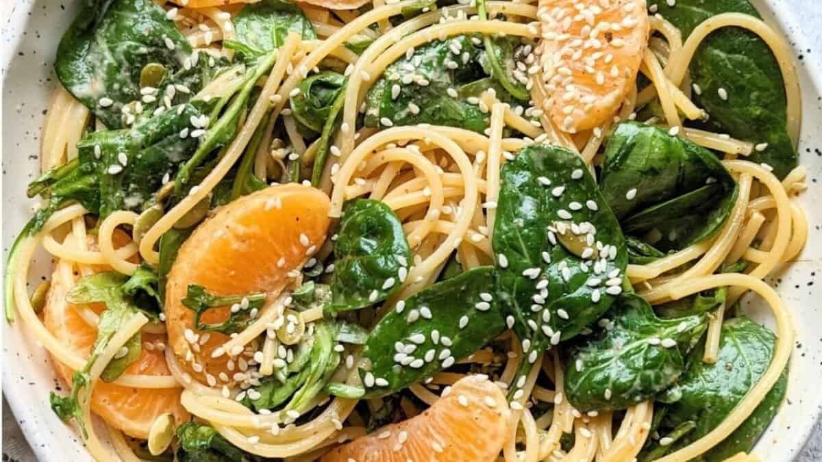 Orange Sesame Noodle Salad.