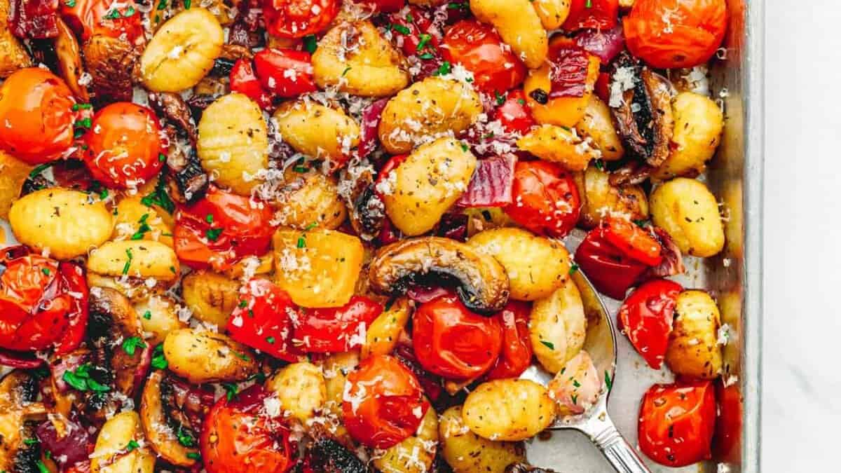 Sheet Pan Gnocchi.