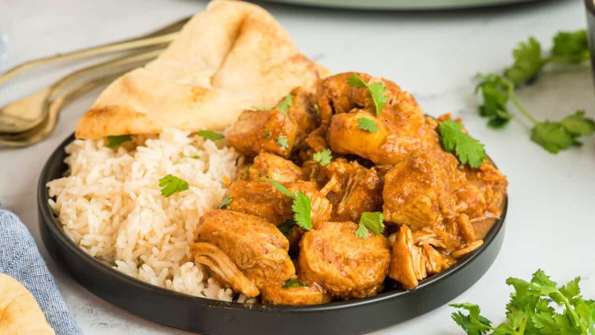 Slow Cooker Butter Chicken.