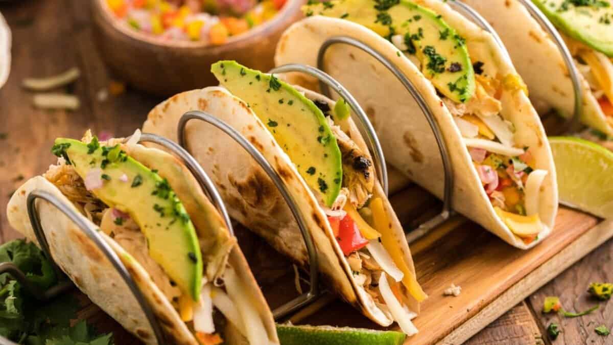 Slow Cooker Chicken Fajitas.