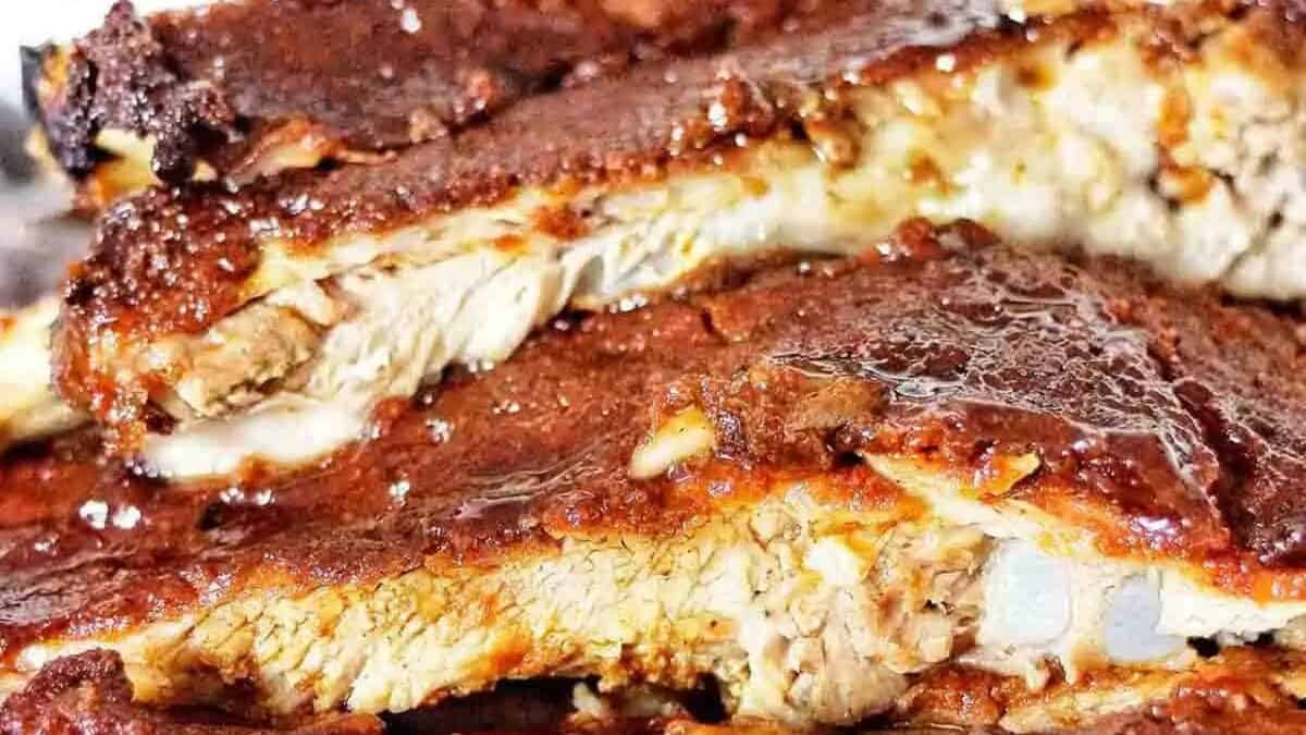 Slow Cooker Dry Rub Ribs.