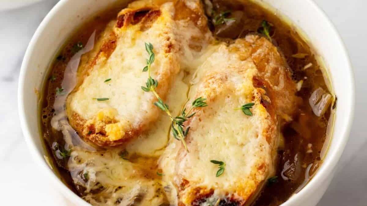Slow Cooker French Onion Soup.