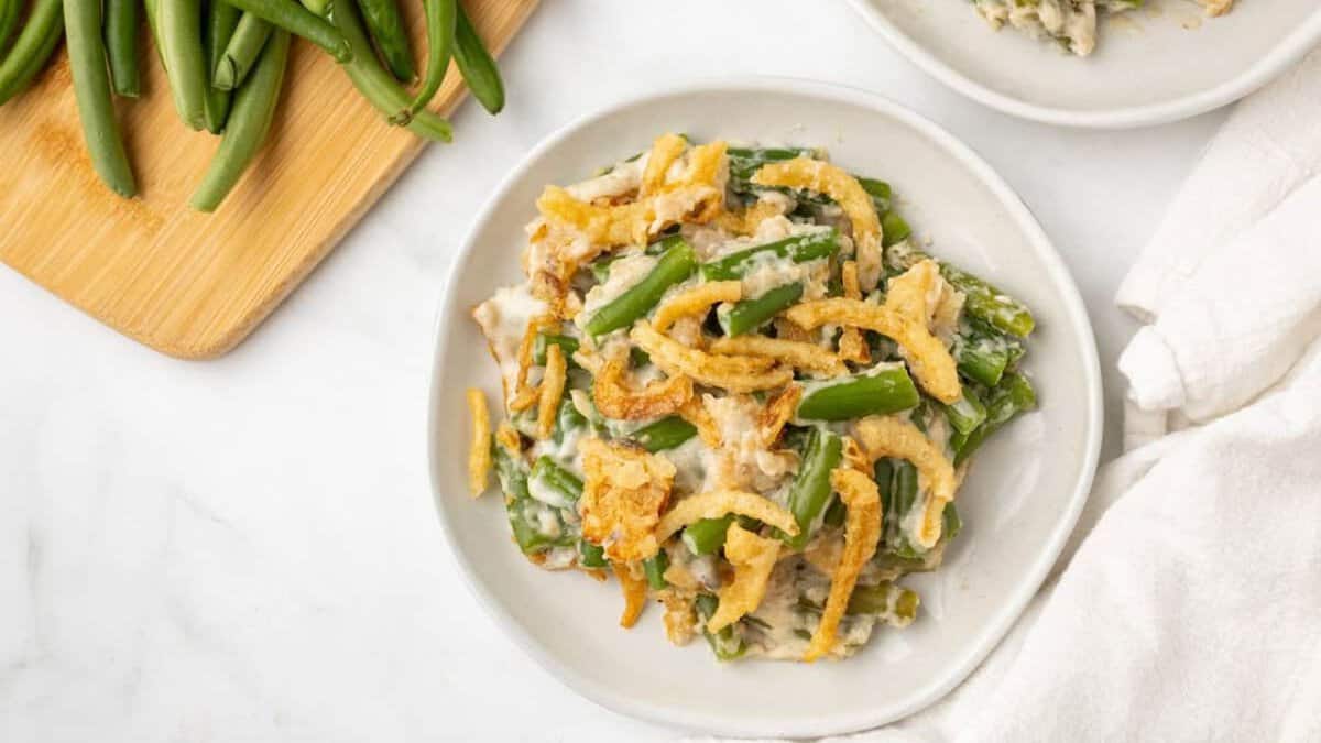 Slow Cooker Green Bean Casserole.