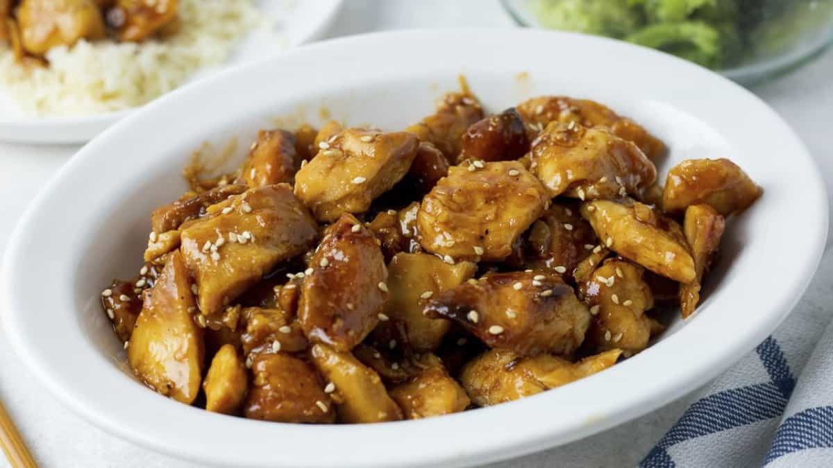 Slow Cooker Orange Chicken.