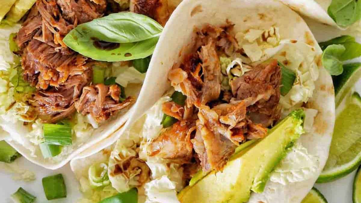 Slow Cooker Pulled Lamb.