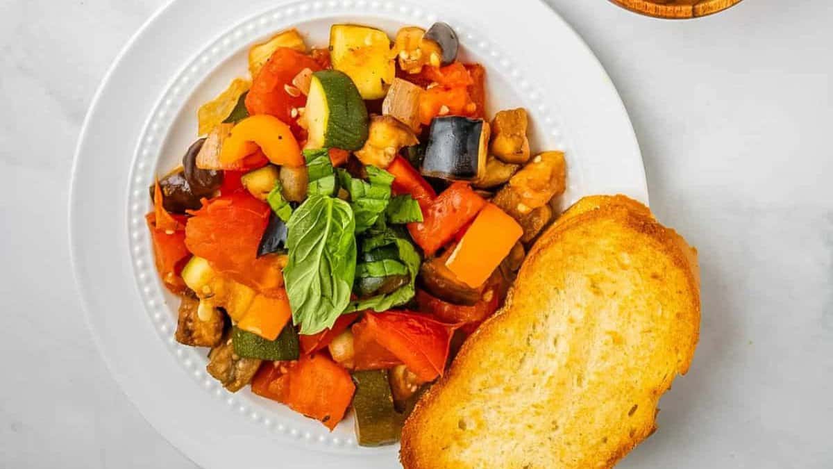 Slow Cooker Ratatouille.