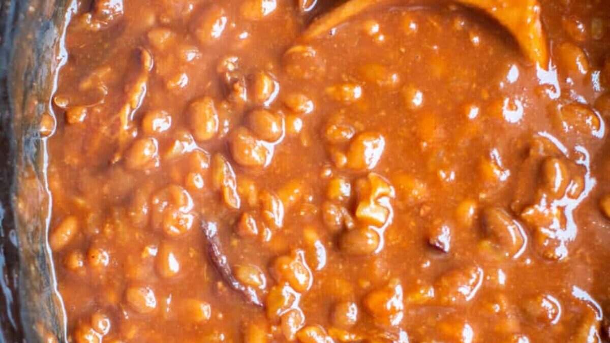 Slow Cooker Root Beer Baked Beans.