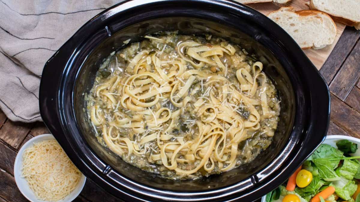 Slow Cooker Zucchini Bolognese.