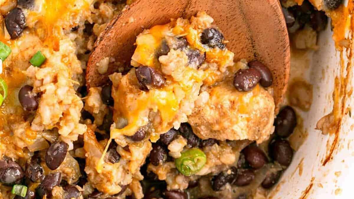 Southwest chicken casserole.