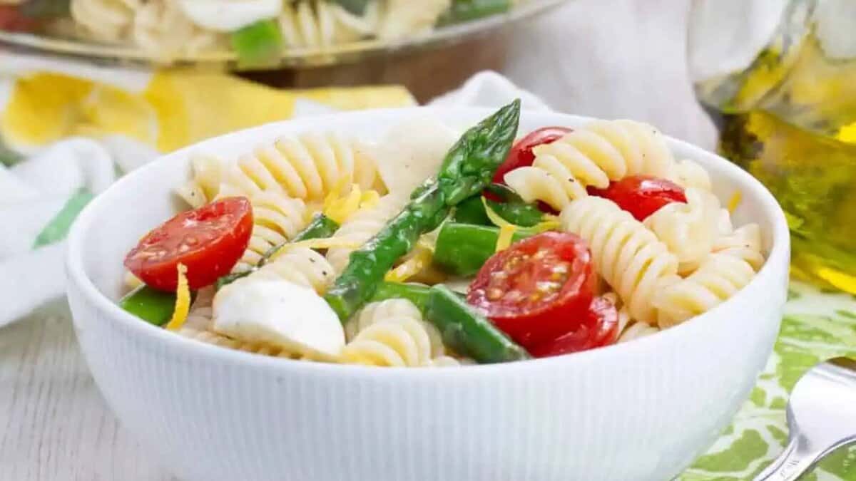 Spring Asparagus Pasta Salad.