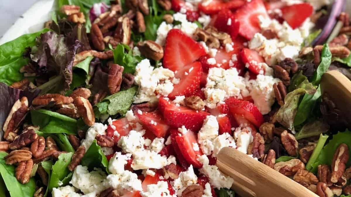 Strawberry Pecan Salad.