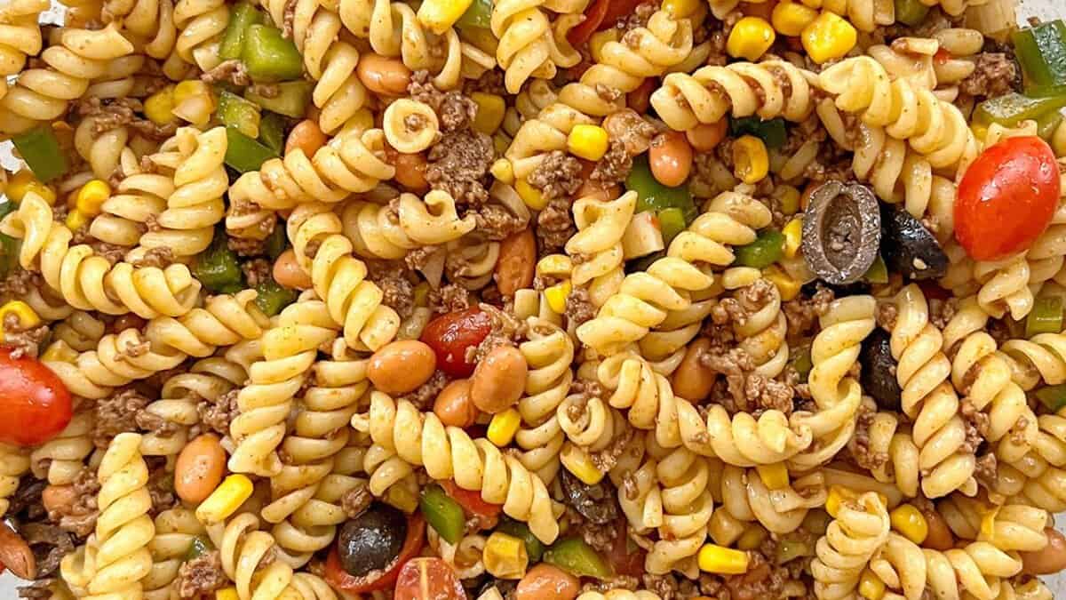 Taco Pasta Salad.