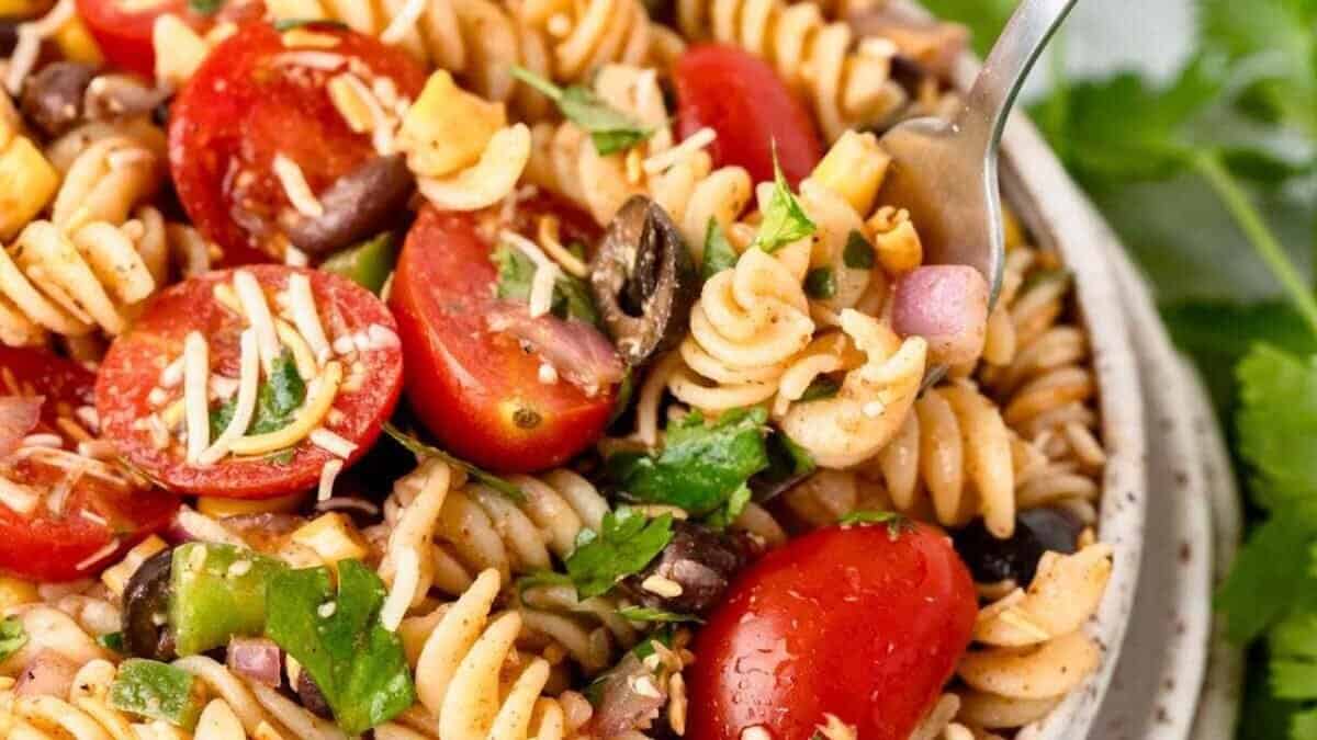 Taco Pasta Salad.