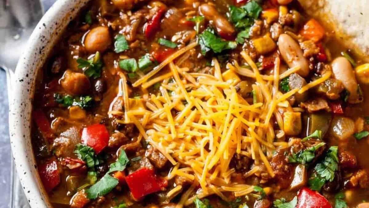 Vegetarian Chili .